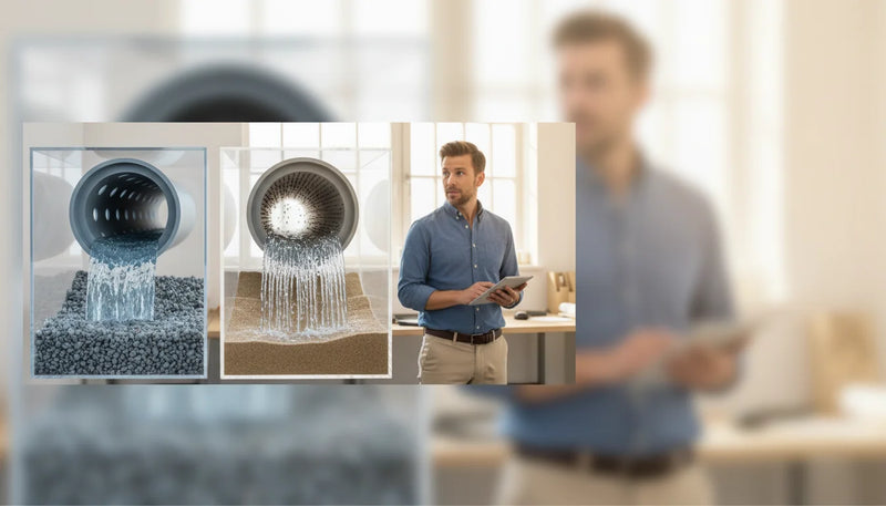 Perforations larges vs micro-perforations: drainage comparé - Image de couverture