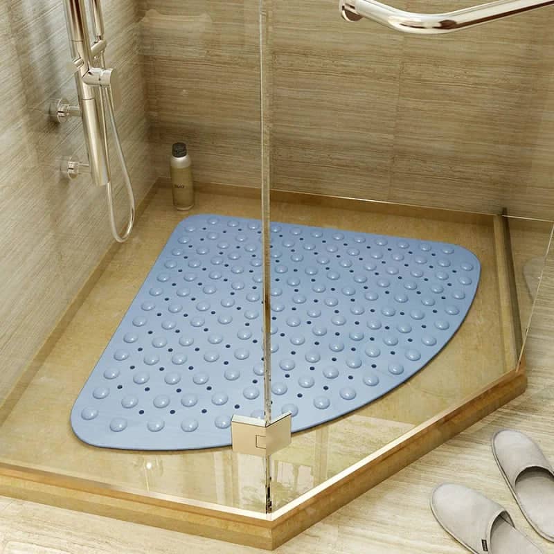 Tapis de Douche d’Angle Antidérapant - vue 1