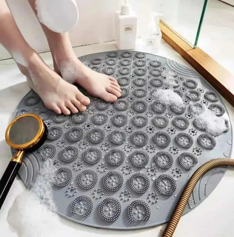 Tapis de Douche Rond Antidérapant - vue 1